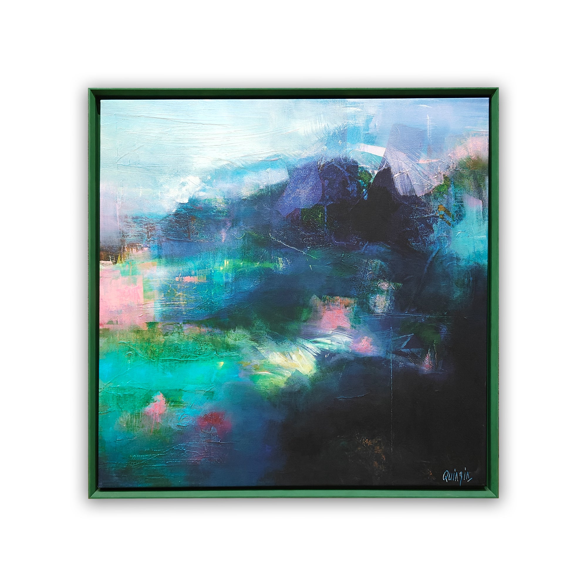 At The Edge of a Lake by Marianne Quinzin