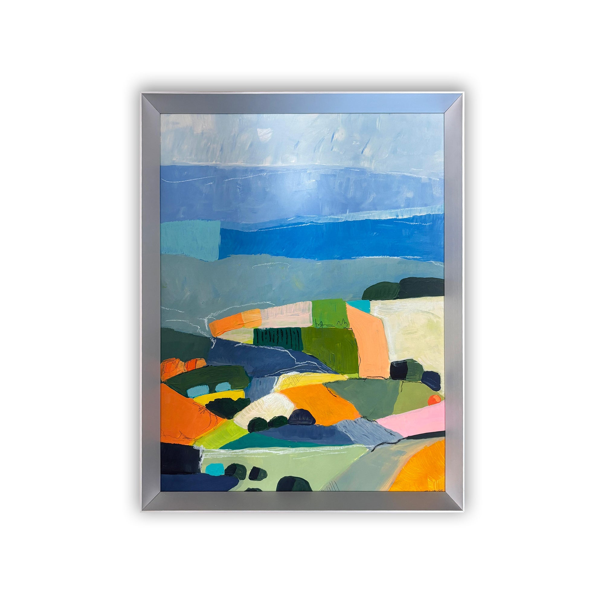 Color Block Hills by Weiss, Jan