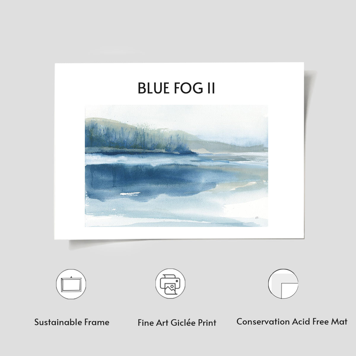 Brouillard bleu II