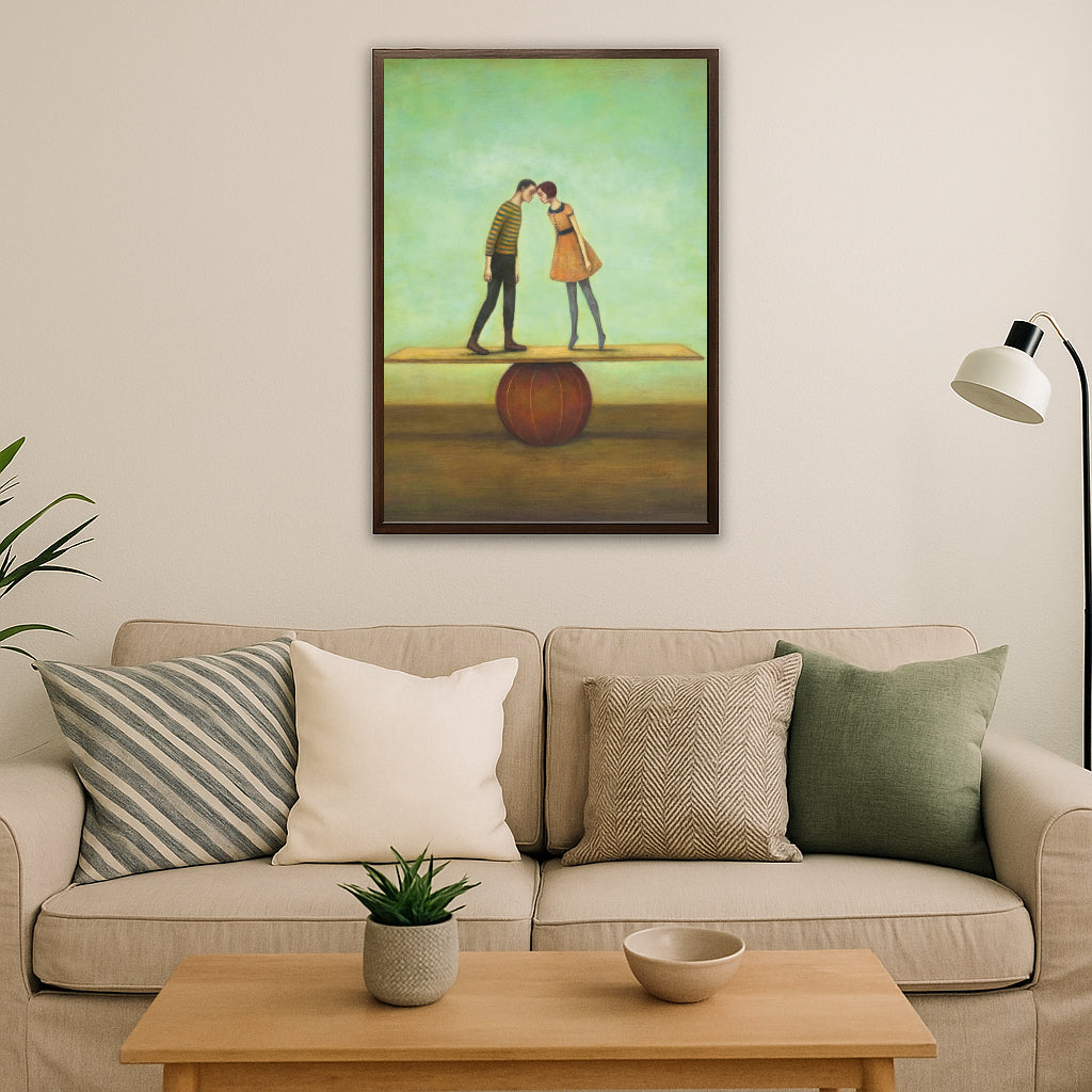 Finding Equilibrium Canvas Wall Art by Duy Huynh