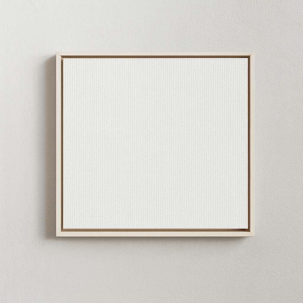 Framed Blank Canvas