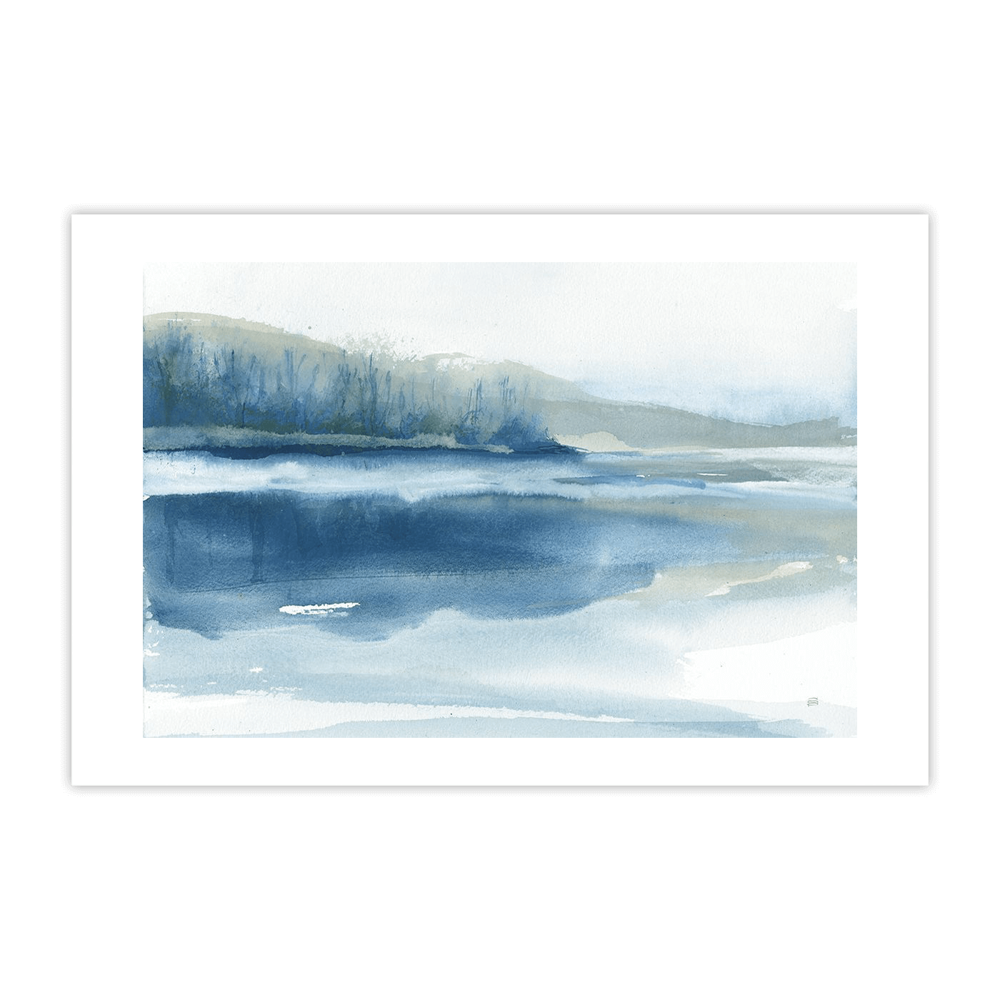 Brouillard bleu II