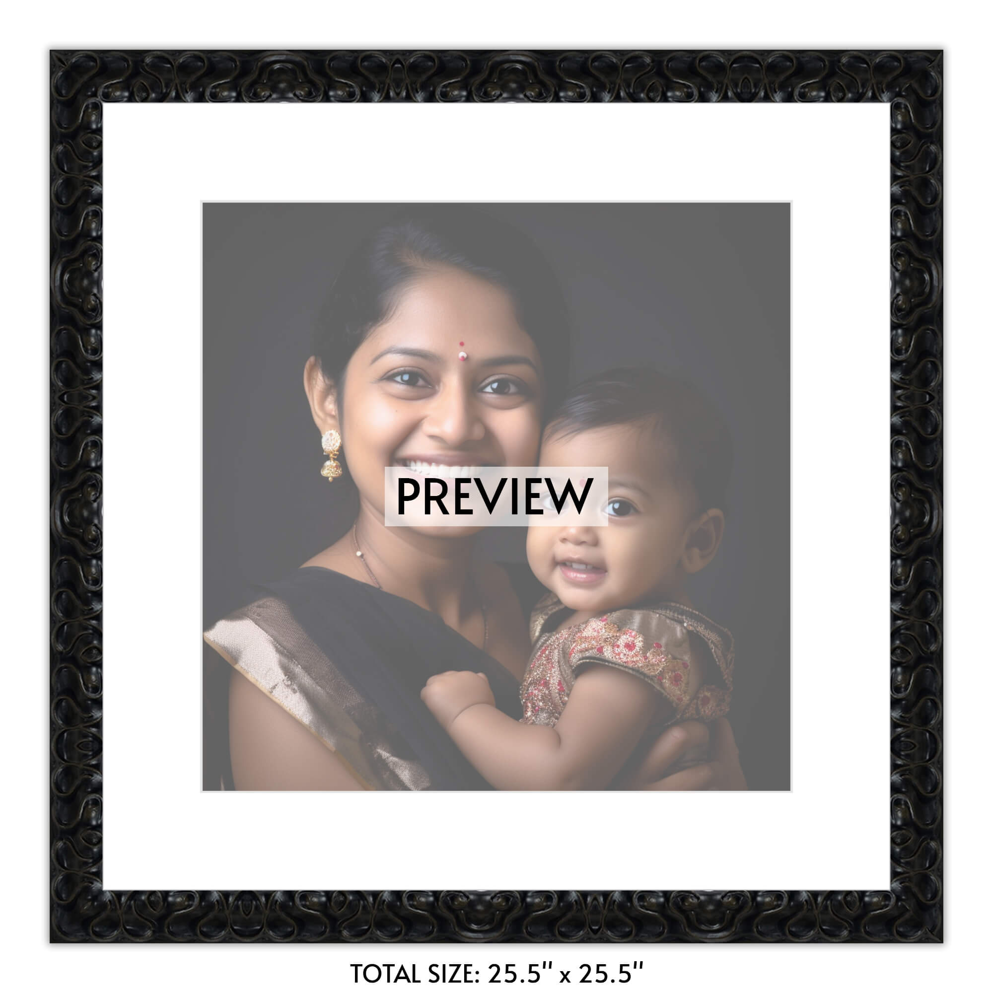 Large Frame - 17" x 17" Picture Size