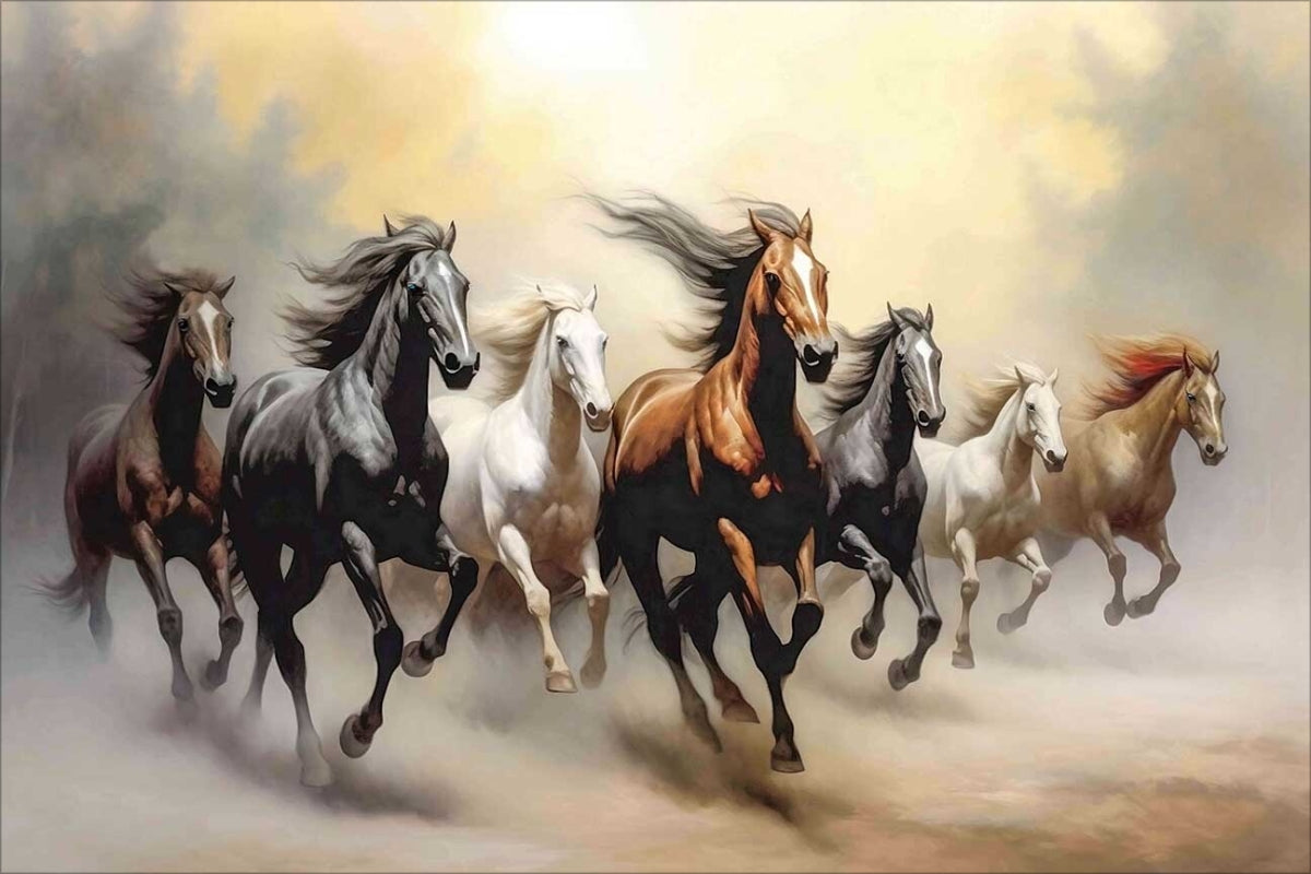 7 horses