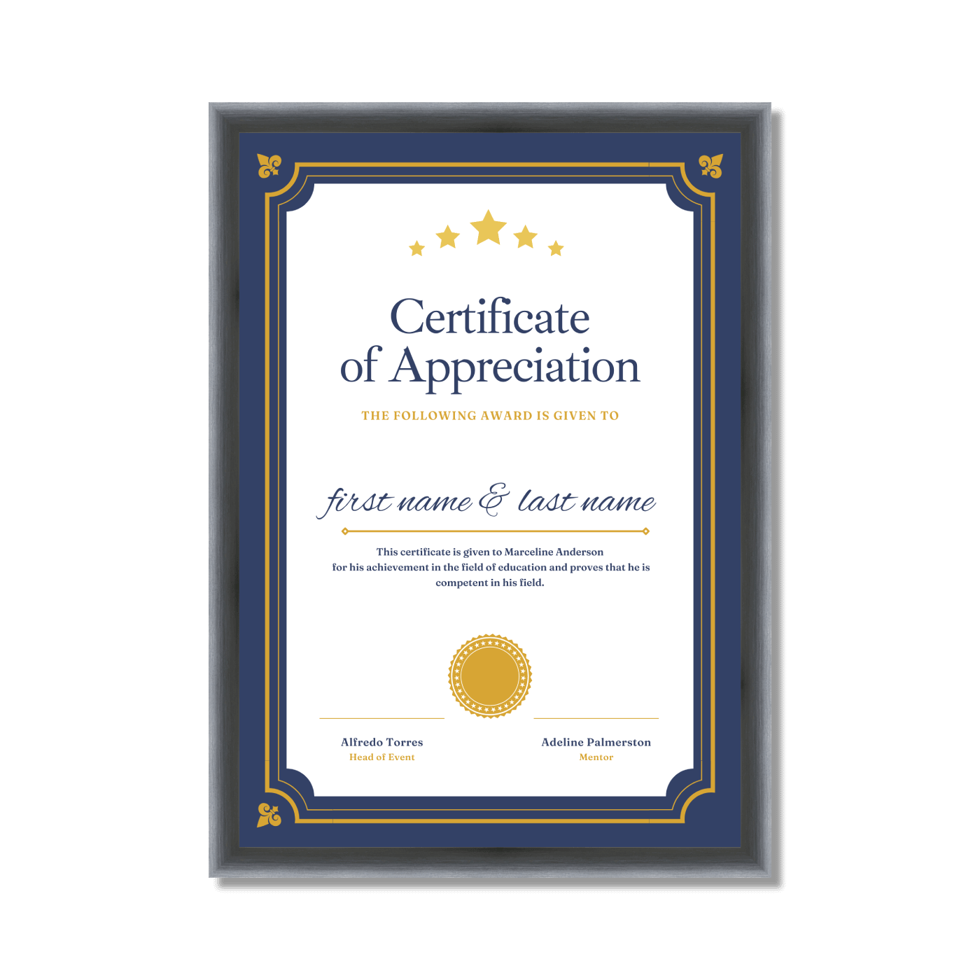 A4 Size Portrait Frame | Certificates | Sketch | Drawing | Photography | Inspirational Quotes